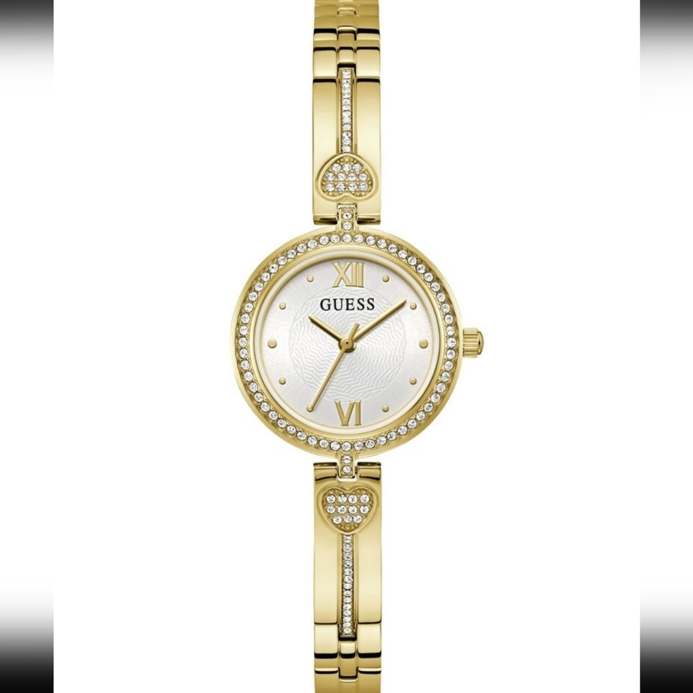 Women's Analog Gold-Tone Stainless Steel Watch 27mm Women New - Picture 10 of 10